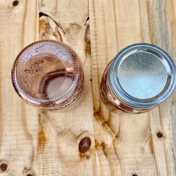 PINK vintage style Ball Mason jar, Pint Size - NEW!  Rose depression glass - Picture 8 of 11
